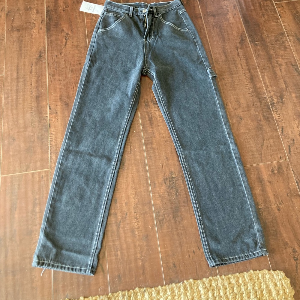 Black cargo pants